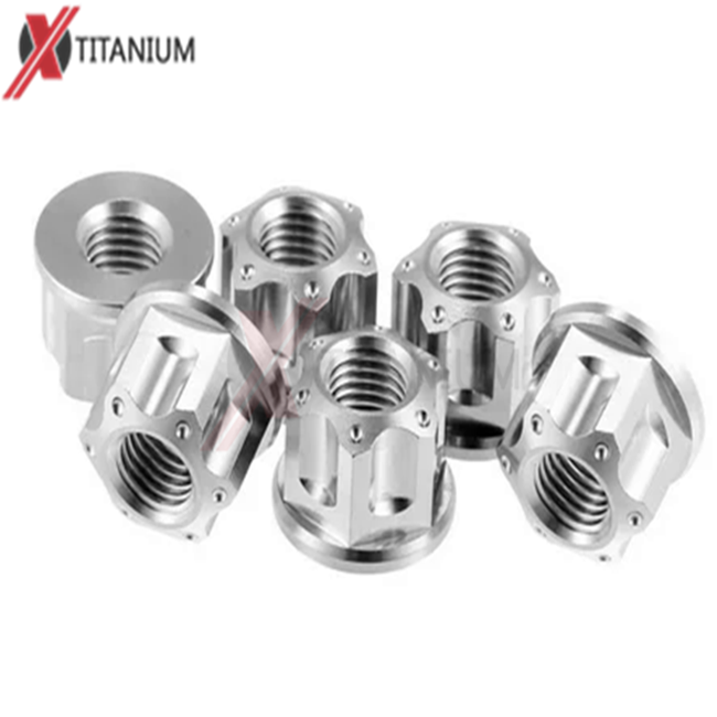 Customized Titanium Flange Nuts